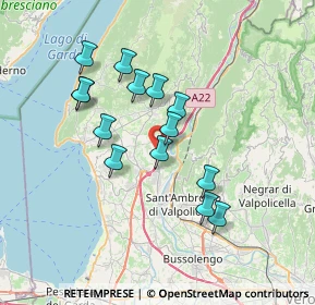 Mappa Localita Campagna, 37010 Rivoli Veronese VR, Italia (6.24571)