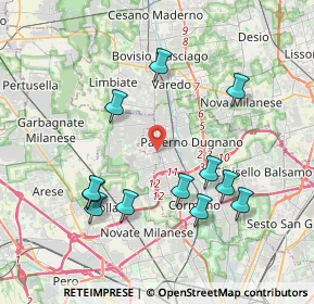 Mappa Via Canova, 20037 Paderno Dugnano MI, Italia (3.97417)