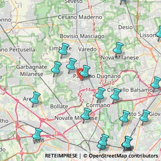 Mappa Via Canova, 20037 Paderno Dugnano MI, Italia (6.0815)