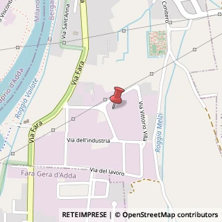 Mappa Via del Sindacato, 4, 24040 Canonica d'Adda, Bergamo (Lombardia)