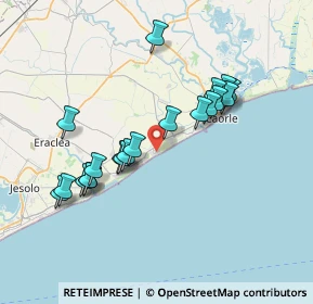 Mappa Via delle Pecore, 30021 Caorle VE, Italia (6.842)