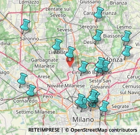 Mappa 20037 Milano MI, Italia (9.063)