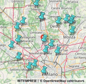 Mappa 20037 Milano MI, Italia (9.046)