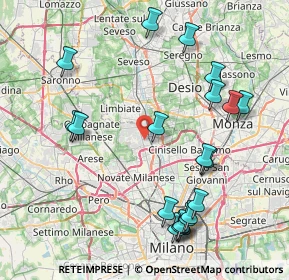 Mappa 20037 Milano MI, Italia (9.277)