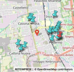 Mappa 20037 Milano MI, Italia (0.99)