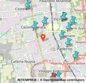 Mappa 20037 Milano MI, Italia (1.404)