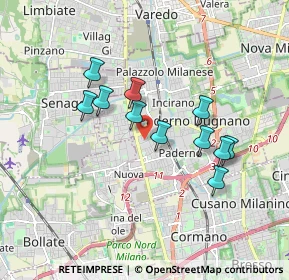 Mappa 20037 Milano MI, Italia (1.51364)