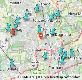 Mappa 20037 Milano MI, Italia (2.47125)
