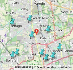 Mappa 20037 Milano MI, Italia (2.51091)