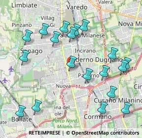 Mappa 20037 Milano MI, Italia (2.31105)