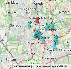 Mappa 20037 Milano MI, Italia (1.29)