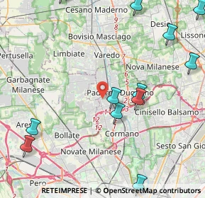 Mappa 20037 Milano MI, Italia (6.18933)