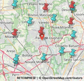 Mappa 20037 Milano MI, Italia (5.40333)