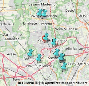 Mappa 20037 Milano MI, Italia (3.65545)