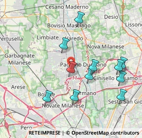 Mappa 20037 Milano MI, Italia (3.93636)
