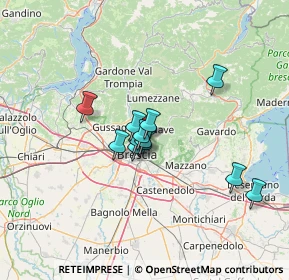 Mappa Via Ambaraga, 25133 Brescia BS, Italia (9.28917)