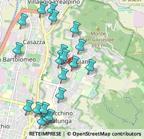 Mappa Via Ambaraga, 25133 Brescia BS, Italia (1.114)