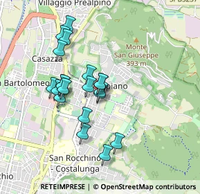 Mappa Via Ambaraga, 25133 Brescia BS, Italia (0.755)