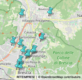 Mappa Via Ambaraga, 25133 Brescia BS, Italia (2.35385)