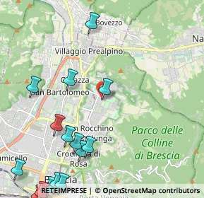 Mappa Via Ambaraga, 25133 Brescia BS, Italia (3)