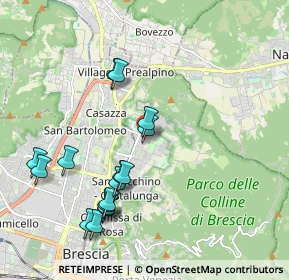 Mappa Via Ambaraga, 25133 Brescia BS, Italia (2.06438)