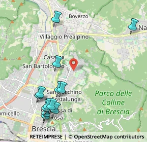 Mappa Via Ambaraga, 25133 Brescia BS, Italia (2.49692)