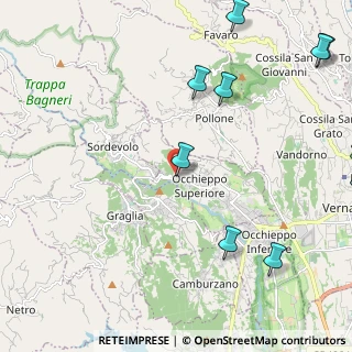 Mappa Via Graglia, 13897 Occhieppo Superiore BI, Italia (3.819)