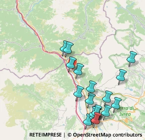 Mappa Via Cortasse, 10010 Settimo Vittone TO, Italia (9.461)