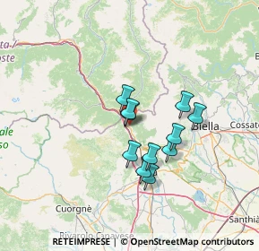 Mappa Via Cortasse, 10010 Settimo Vittone TO, Italia (9.99091)