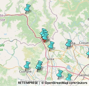 Mappa Via Cortasse, 10010 Settimo Vittone TO, Italia (17.515)