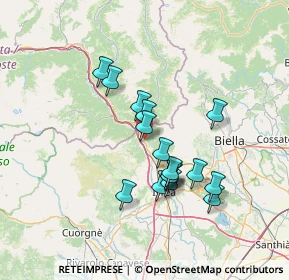 Mappa Via Cortasse, 10010 Settimo Vittone TO, Italia (11.84706)