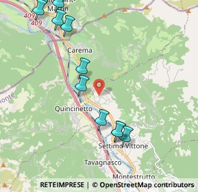 Mappa Via Cortasse, 10010 Settimo Vittone TO, Italia (2.54167)