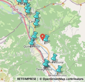 Mappa Via Cortasse, 10010 Settimo Vittone TO, Italia (2.42571)