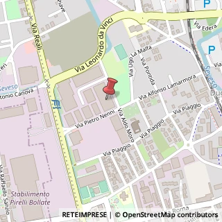 Mappa Via Aldo Moro, 21, 20037 Paderno Dugnano, Milano (Lombardia)