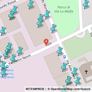 Mappa Via Aldo Moro, 20037 Paderno Dugnano MI, Italia (0.12)