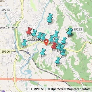 Mappa Via Battisti, 13836 Cossato BI, Italia (0.748)