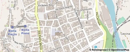 Mappa Biella