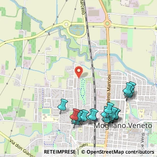 Mappa Via Sabbioni, 31021 Mogliano Veneto TV, Italia (0.6915)