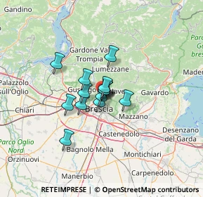 Mappa Via Triumplina, 25100 Brescia BS, Italia (6.93143)