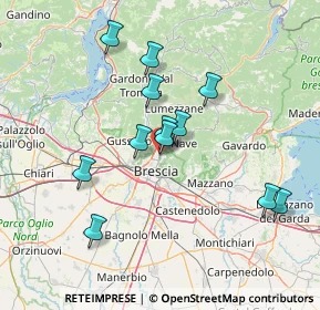 Mappa Via Triumplina, 25100 Brescia BS, Italia (13.085)