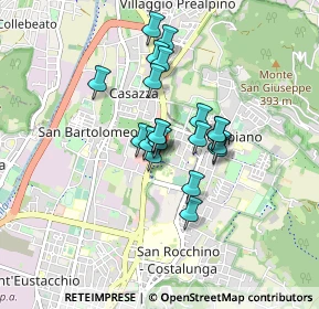 Mappa Via Triumplina, 25100 Brescia BS, Italia (0.6115)