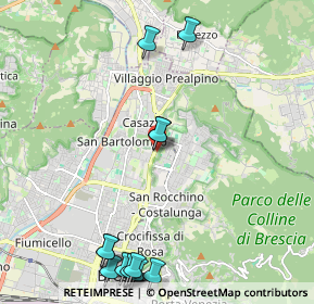 Mappa Via Triumplina, 25100 Brescia BS, Italia (2.79786)