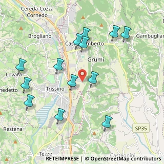 Mappa Via del Progresso, 36070 Trissino VI, Italia (2.20692)