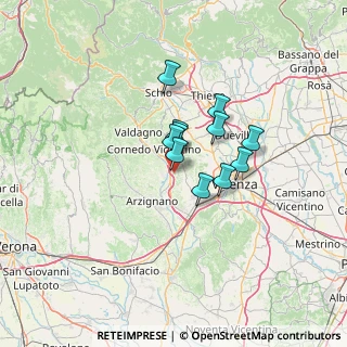 Mappa Via del Progresso, 36070 Trissino VI, Italia (8.47636)