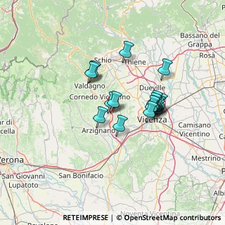 Mappa Via del Progresso, 36070 Trissino VI, Italia (10.71737)