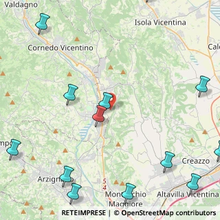 Mappa Via del Progresso, 36070 Trissino VI, Italia (6.60154)