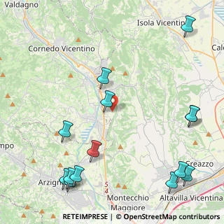 Mappa Via del Progresso, 36070 Trissino VI, Italia (5.83786)