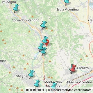 Mappa Via del Progresso, 36070 Trissino VI, Italia (5.54091)