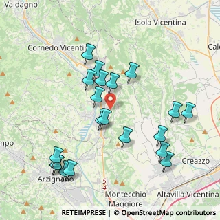 Mappa Via del Progresso, 36070 Trissino VI, Italia (4.1455)