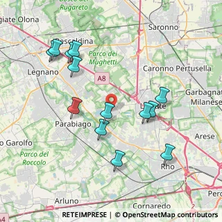Mappa Via Sant'Antonio, 20014 Nerviano MI, Italia (4.03769)